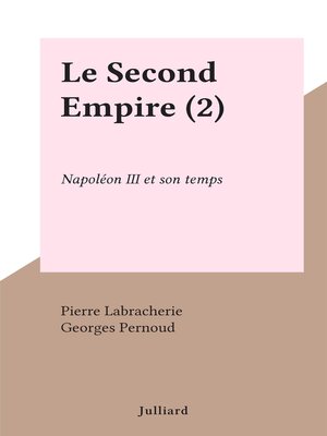 cover image of Le Second Empire 2